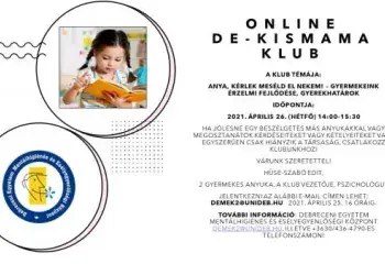 Anya, kérlek meséld el nekem!- Gyermekeink érzelmi fejlődése, gyerekhatárok- beszélgetés Hüse Szabó Edit tanácsadó szakpszichológussal